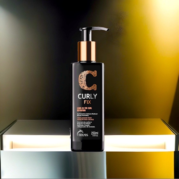 TRUSS Curly Fix Styling Cream Medium Hold Leave-In Curl Definition Haircare - Picture 1 of 11